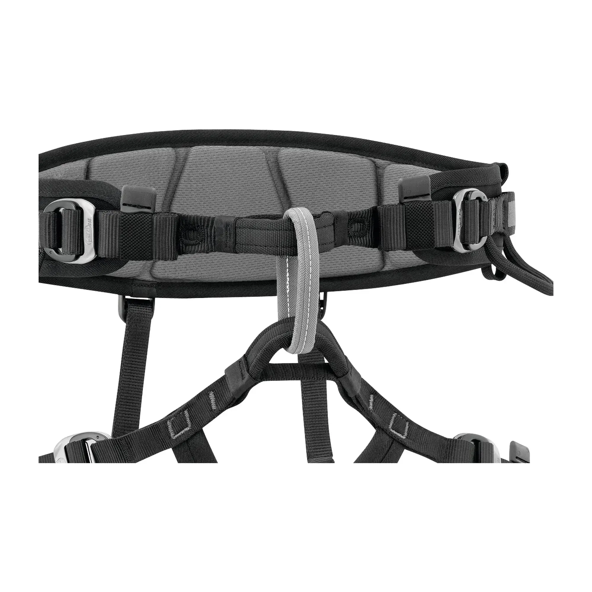 Petzl Sitzgurt Falcon Mountain schwarz grau