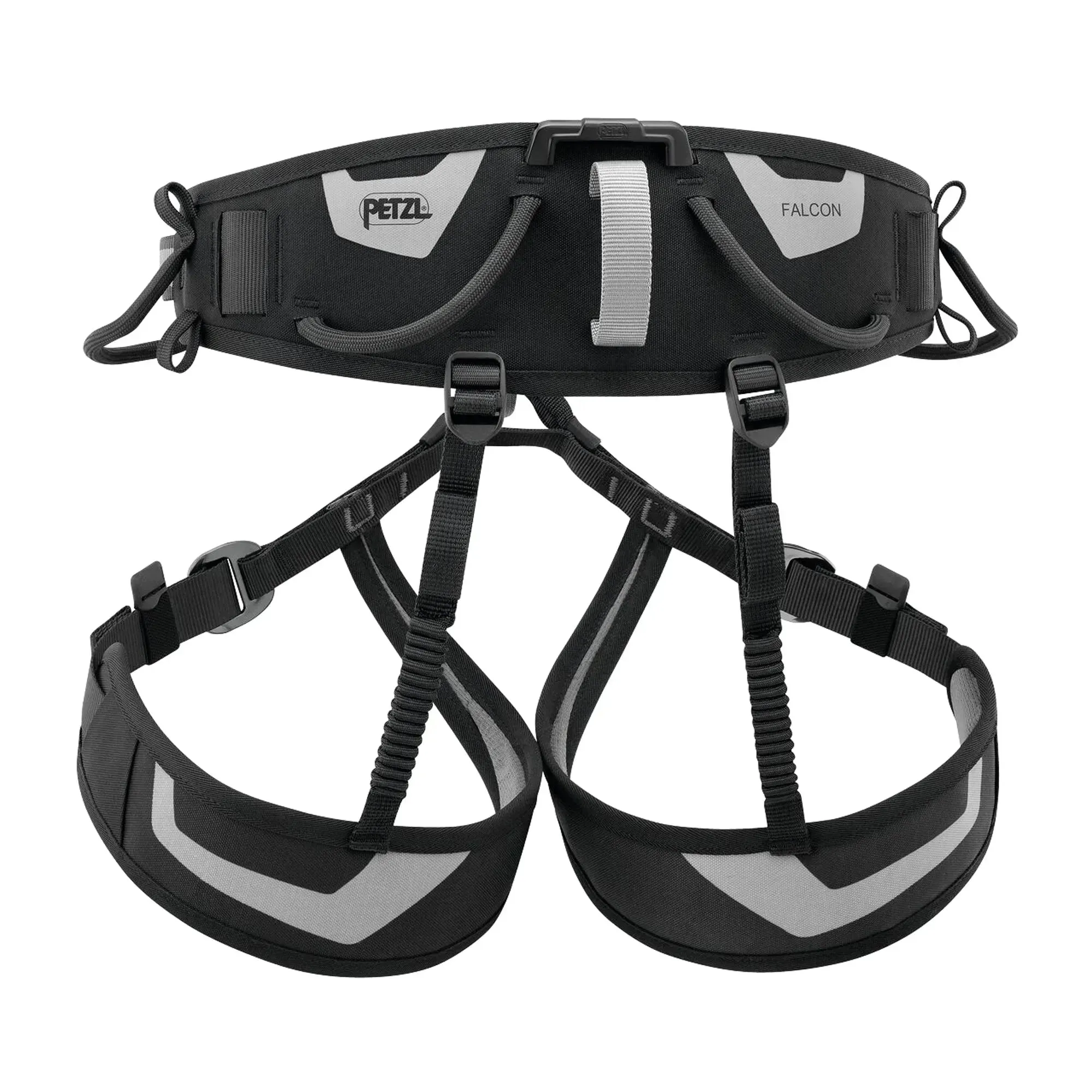 Petzl Sitzgurt Falcon Mountain schwarz grau