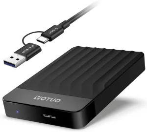 Portable External Hard Drive Storage Expansion Mobile HDD USB 3.0 for PC, Mac, Desktop, Laptop, PS4, PS5, Xbox One X/S, Xbox 360, Xbox Series X/S, Office & Game (Black, 1TB)