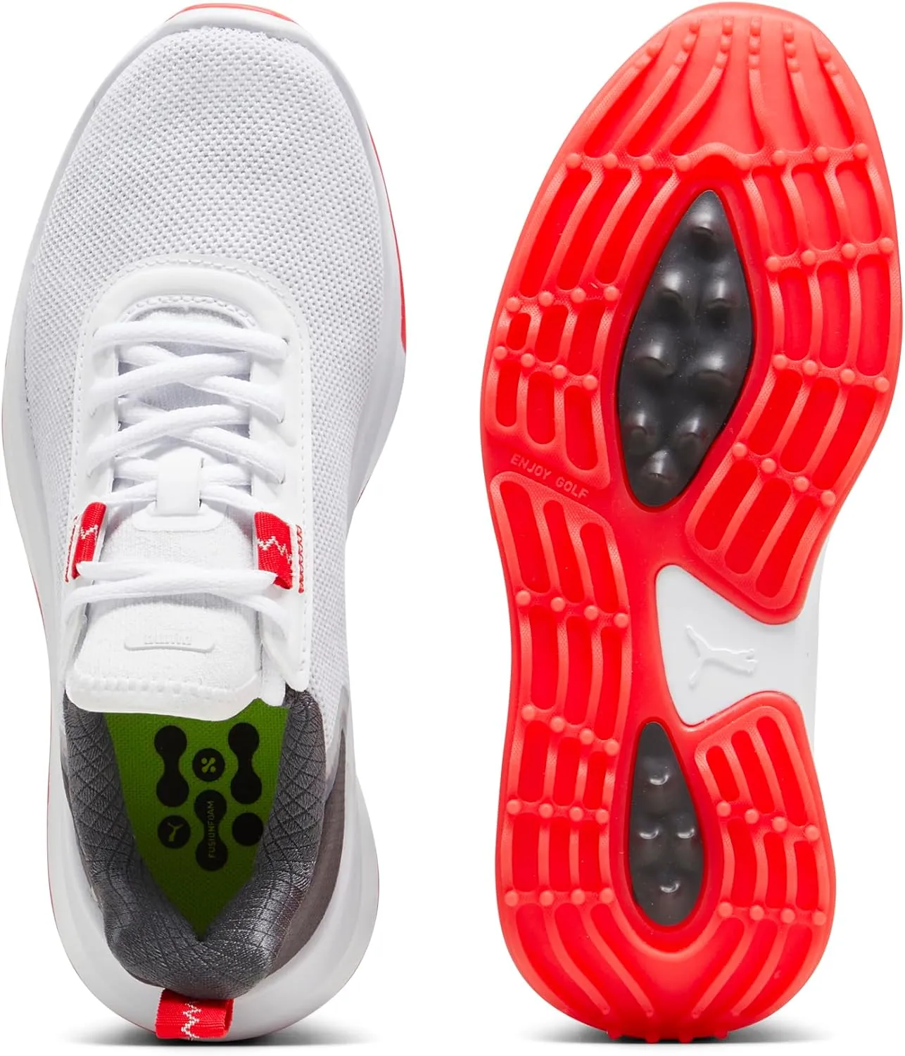 PUMA GOLF Unisex-Child Fusion Crush Sport Jr Golf Shoes