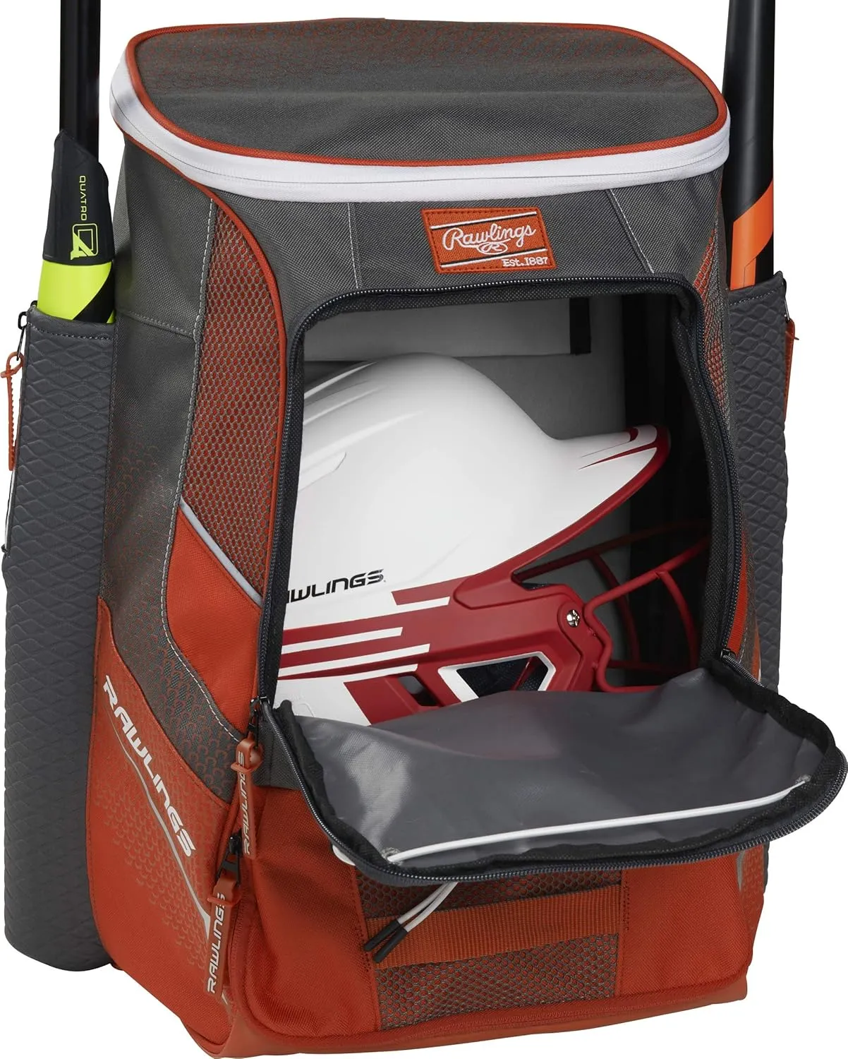 Rawlings | IMPULSE Backpack Equipment Bag | Baseball/Softball | Multiple Styles