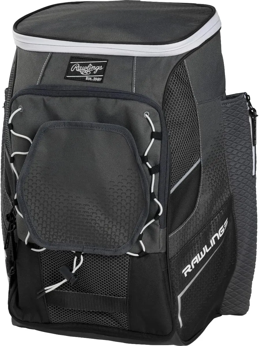 Rawlings | IMPULSE Backpack Equipment Bag | Baseball/Softball | Multiple Styles