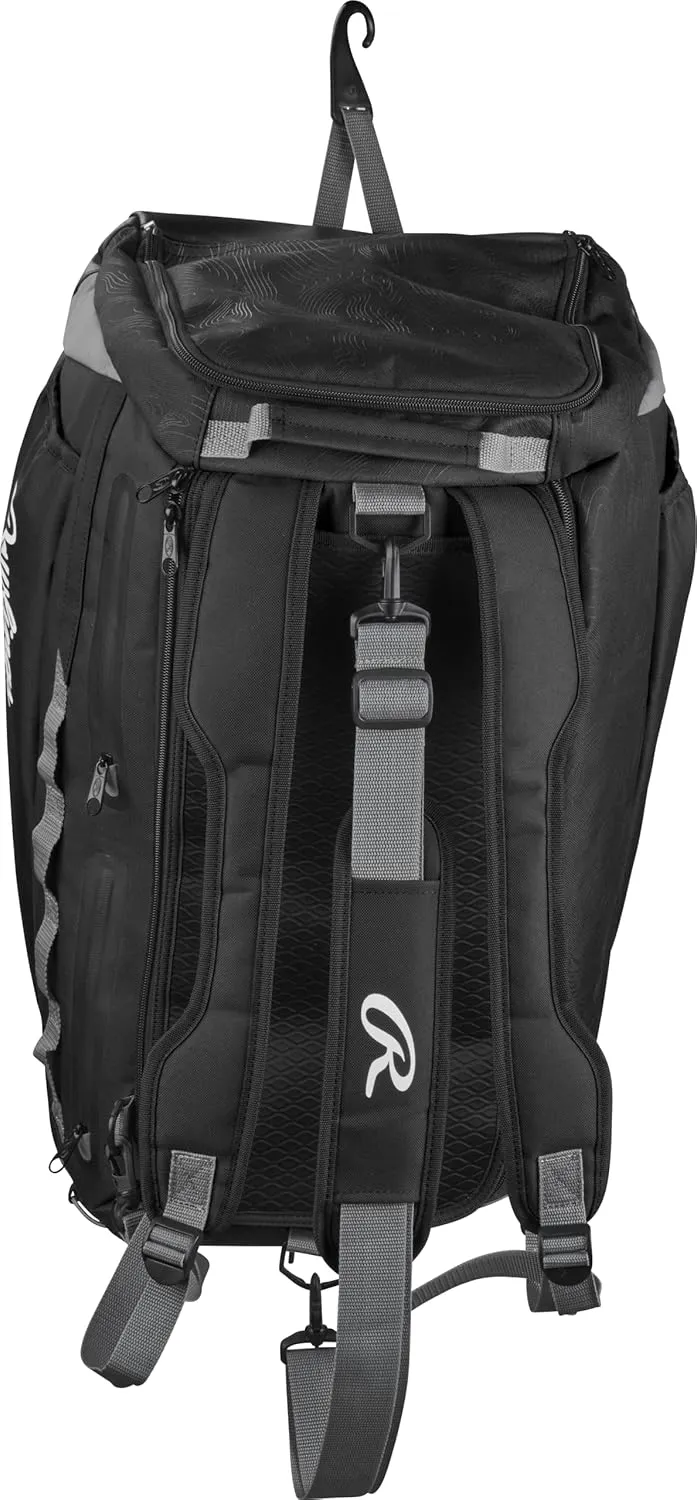 Rawlings | MACH Hybrid Backpack/Duffle Equipment Bag | Baseball & Softball | Multiple Colors