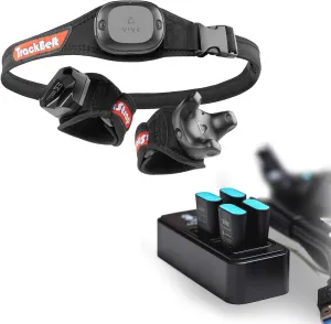 Rebuff Reality TrackStrap Trackstraps for Vive Ultimate Tracker, Vive Tracker, Tundra Tracker   4-Port USB Hub for Vive Tracker USB dongles, Trackers not Included