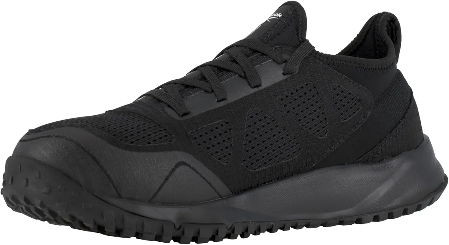Reebok Work Men's RB4090 All Terrain Safety Steel Toe Trail Running Work Shoe Black, 8