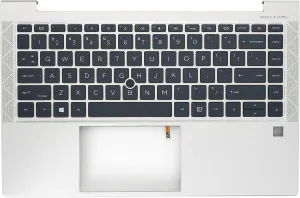 Replacement Upper Case Palmrest for HP Elitebook 840 G7 G8 845 G7 G8 745 G7 G8 Series Laptop Top Cover US Layout with Backlit Keyboard Assembly M36312-001 M07090-001