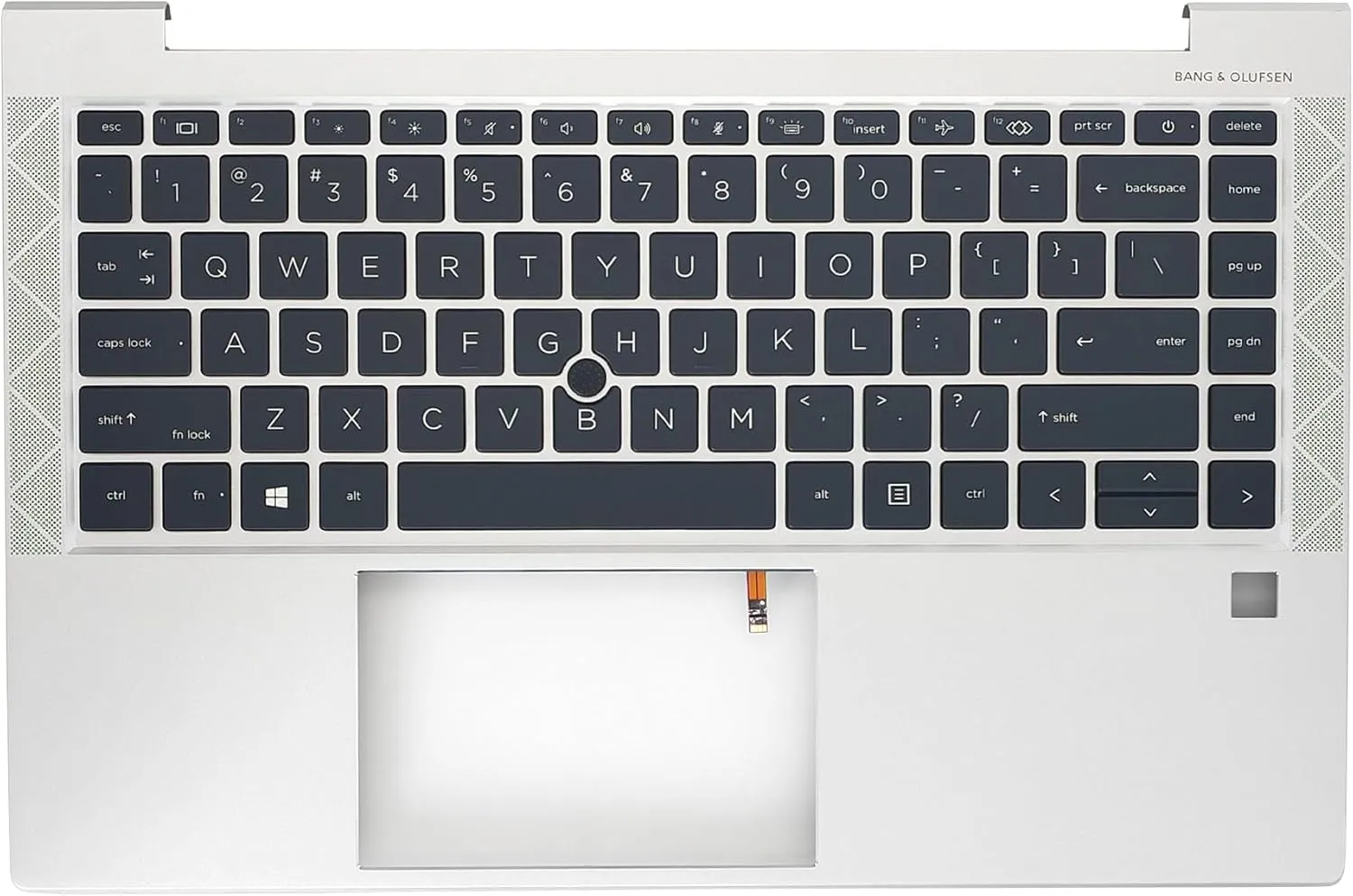 Replacement Upper Case Palmrest for HP Elitebook 840 G7 G8 845 G7 G8 745 G7 G8 Series Laptop Top Cover US Layout with Backlit Keyboard Assembly M36312-001 M07090-001