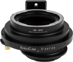 RhinoCam Vertex Rotating Stitching Adapter, Compatible with Hasselblad V-Mount SLR Lens to Fujifilm G-Mount (GFX) Mirrorless Cameras