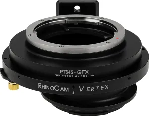 RhinoCam Vertex Rotating Stitching Adapter, Compatible with Pentax 645 (P645) Mount SLR Lens to Fujifilm G-Mount (GFX) Mirrorless Cameras