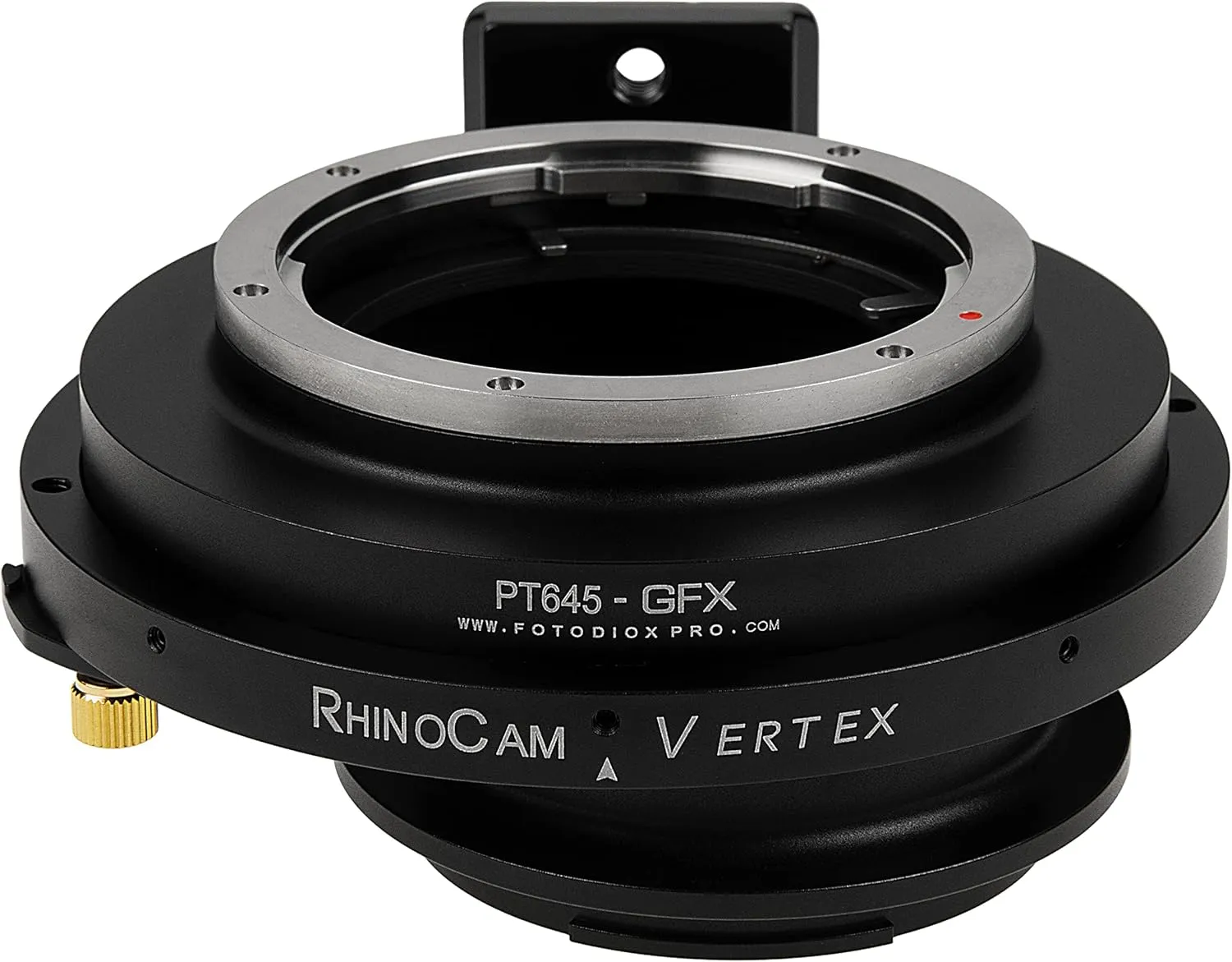 RhinoCam Vertex Rotating Stitching Adapter, Compatible with Pentax 645 (P645) Mount SLR Lens to Fujifilm G-Mount (GFX) Mirrorless Cameras