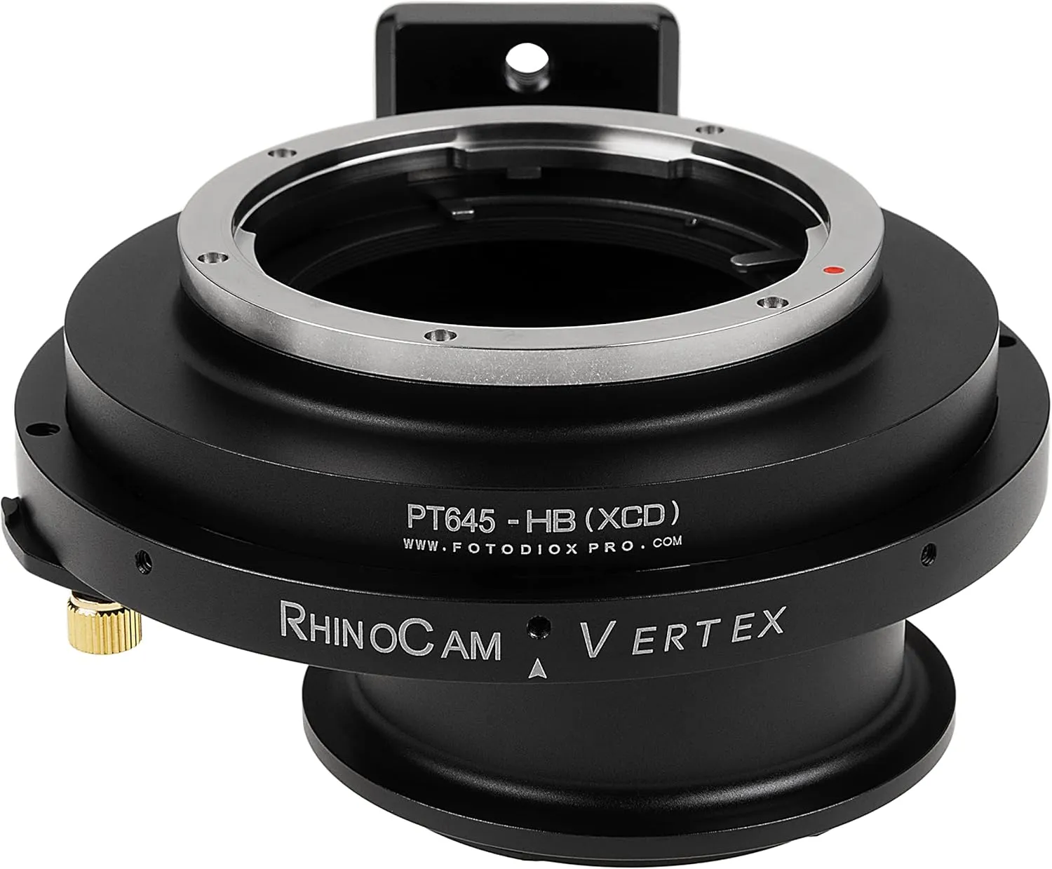 RhinoCam Vertex Rotating Stitching Adapter, Compatible with Pentax 645 (P645) Mount SLR Lens to Hasselblad X-System (XCD) Mount Mirrorless Cameras