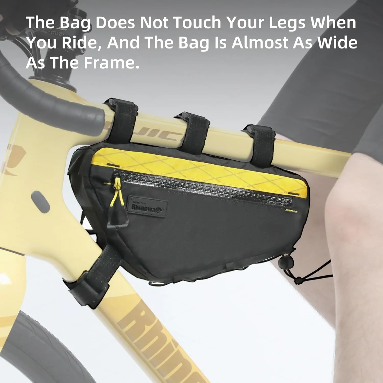 Rhinowalk Bike Frame Bag Waterproof Bike Triangle Bag Bicycle Pouch Under Tube Bag Professional Cycling Accessories