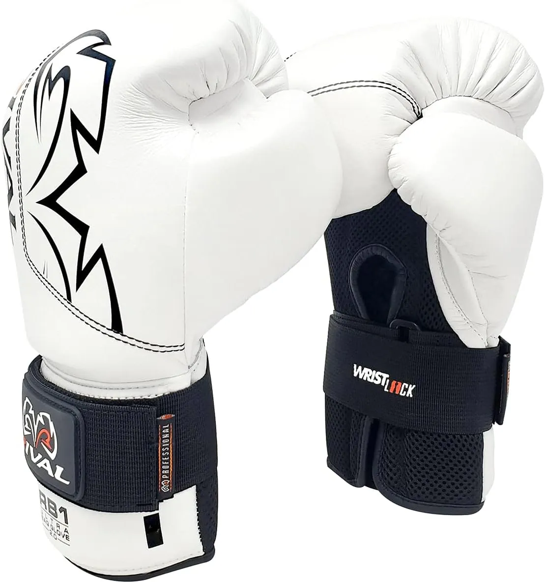 RIVAL Boxing RB1 2.0 Ultra Bag Gloves, Hook and Loop Closure, Super-Resistant Microfiber, High-Density Foam, Breathable Mesh Palm