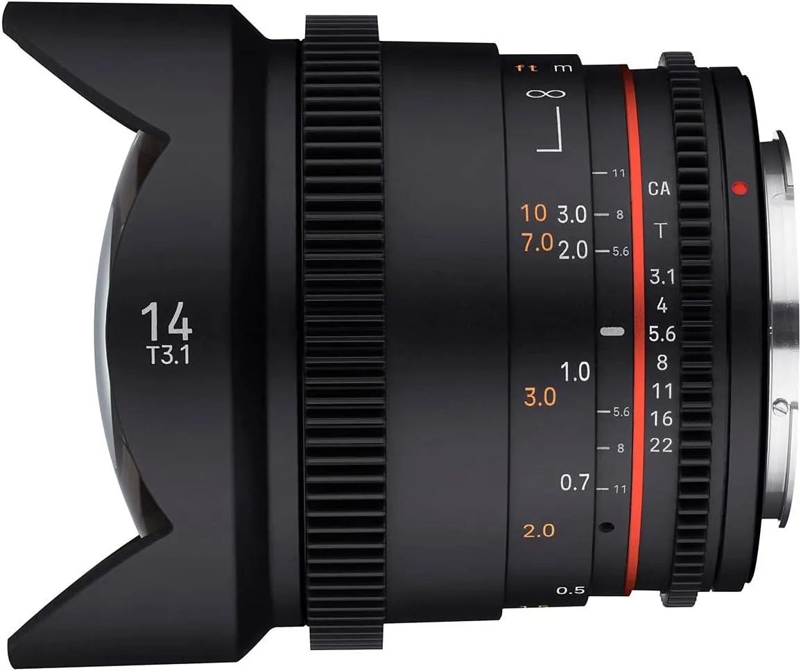 Rokinon 14mm T3.1 Cine DSX Lens for Sony E