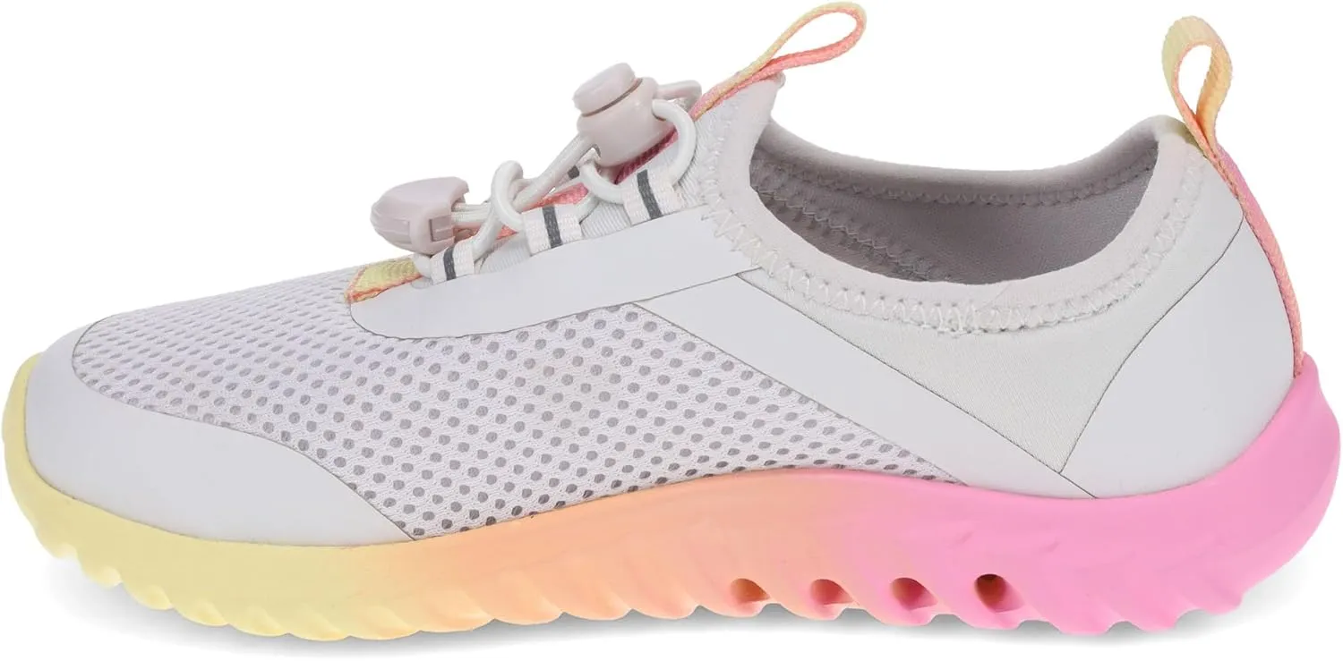 RUGGED SHARK Cay Water Shoes – EVA AQUAFLO® Drainage Outsole, Neoprene Mesh Upper, Bungee-Tie Closure, Lightweight & Breathable, Slip-On Style, Ideal for Beach, River, and Water Sports