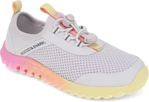 RUGGED SHARK Cay Water Shoes – EVA AQUAFLO® Drainage Outsole, Neoprene Mesh Upper, Bungee-Tie Closure, Lightweight & Breathable, Slip-On Style, Ideal for Beach, River, and Water Sports