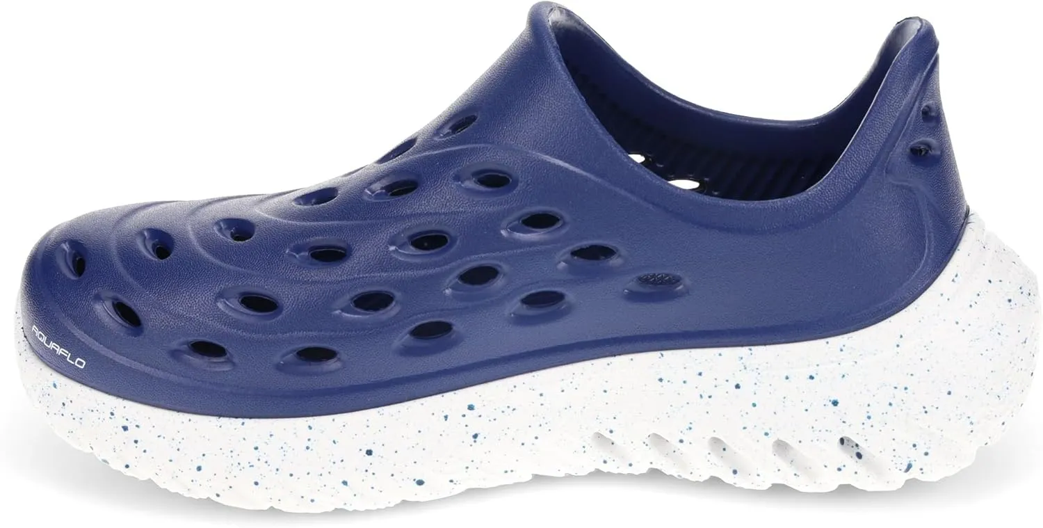 Rugged Shark Rift Slip-On Water Shoes – Quick-Dry EVA, AQUAFLO® Drainage, Ventilated, Lightweight, Textured Footbed, Easy On/Off, Perfect for Beach, Pool, and Outdoor Adventures