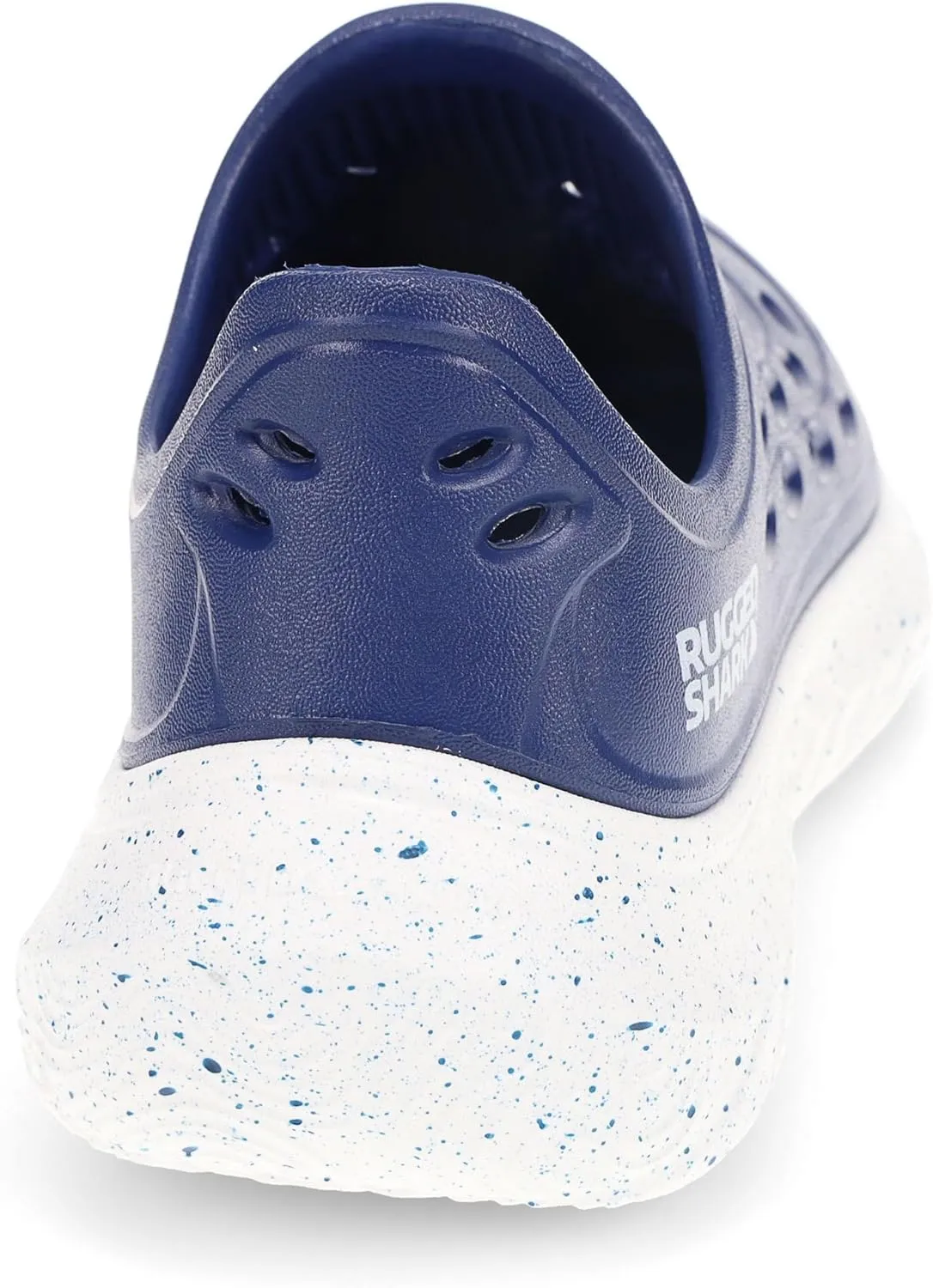 Rugged Shark Rift Slip-On Water Shoes – Quick-Dry EVA, AQUAFLO® Drainage, Ventilated, Lightweight, Textured Footbed, Easy On/Off, Perfect for Beach, Pool, and Outdoor Adventures