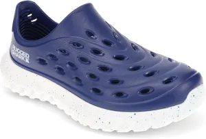 Rugged Shark Rift Slip-On Water Shoes – Quick-Dry EVA, AQUAFLO® Drainage, Ventilated, Lightweight, Textured Footbed, Easy On/Off, Perfect for Beach, Pool, and Outdoor Adventures
