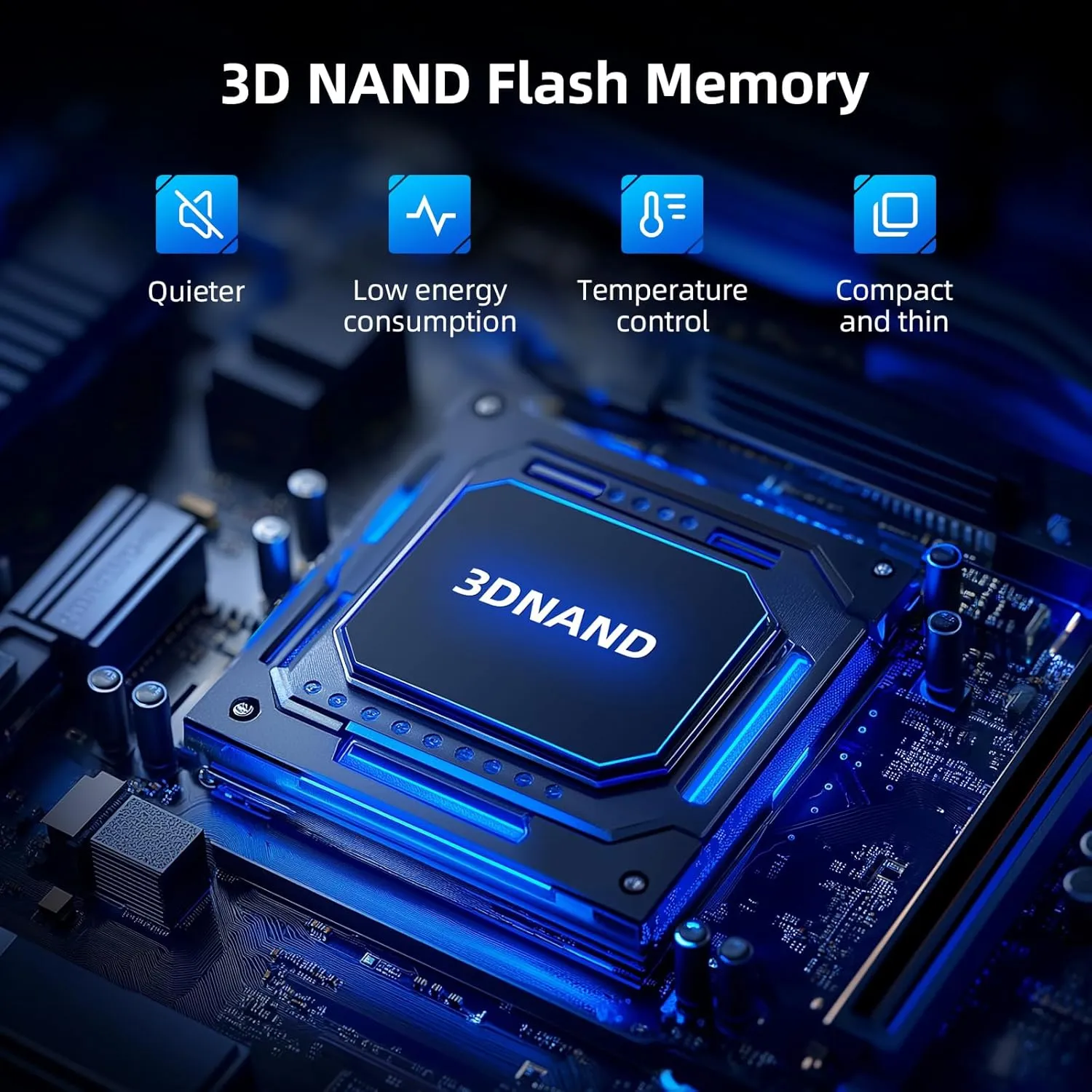 SAN ZANG MASTER 2.5" SATA SSD 2TB, SATA III 6Gb/s, Read Speed 560MB/s, Internal Solid State Drive 3D NAND Flash, Upgrade PC or Laptop NAS DIY Memory and Storage, S500