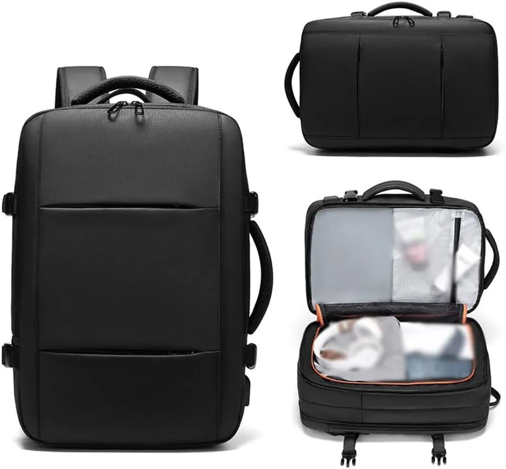 Scalable Backpack Business Multi-function Computer Bag Men's Travel Hiking Backpack Travel Bag