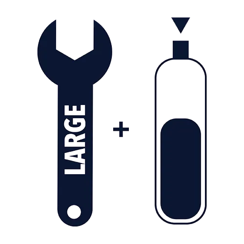 Service Large & Refill