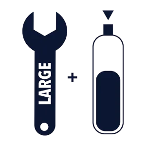 Service Large & Refill