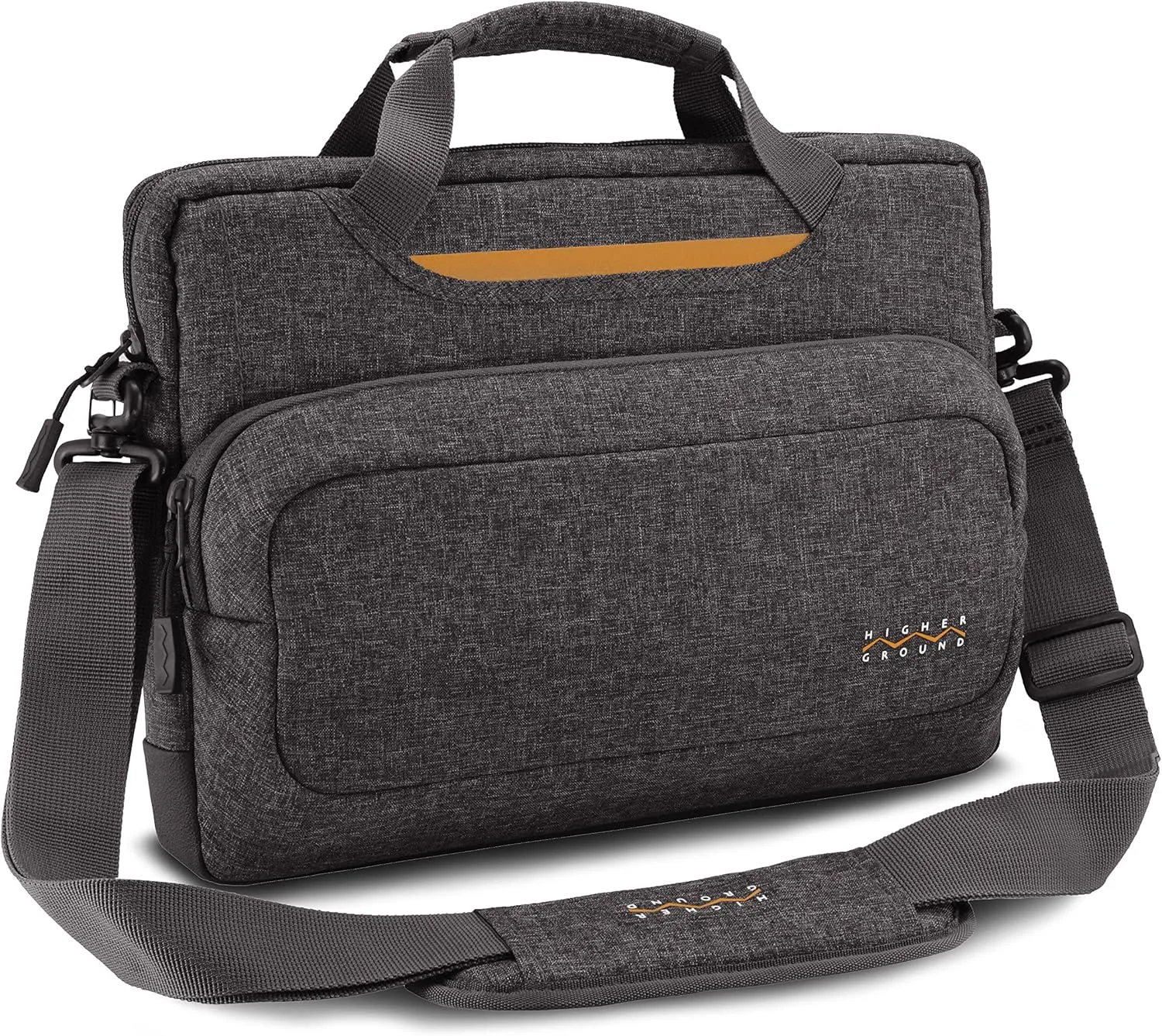 SHAUN JACKSON DESIGN FJ3.0-11PLGRY Flak Jacket Plus 3.0 Laptop Computer Shoulder Bag, 11"