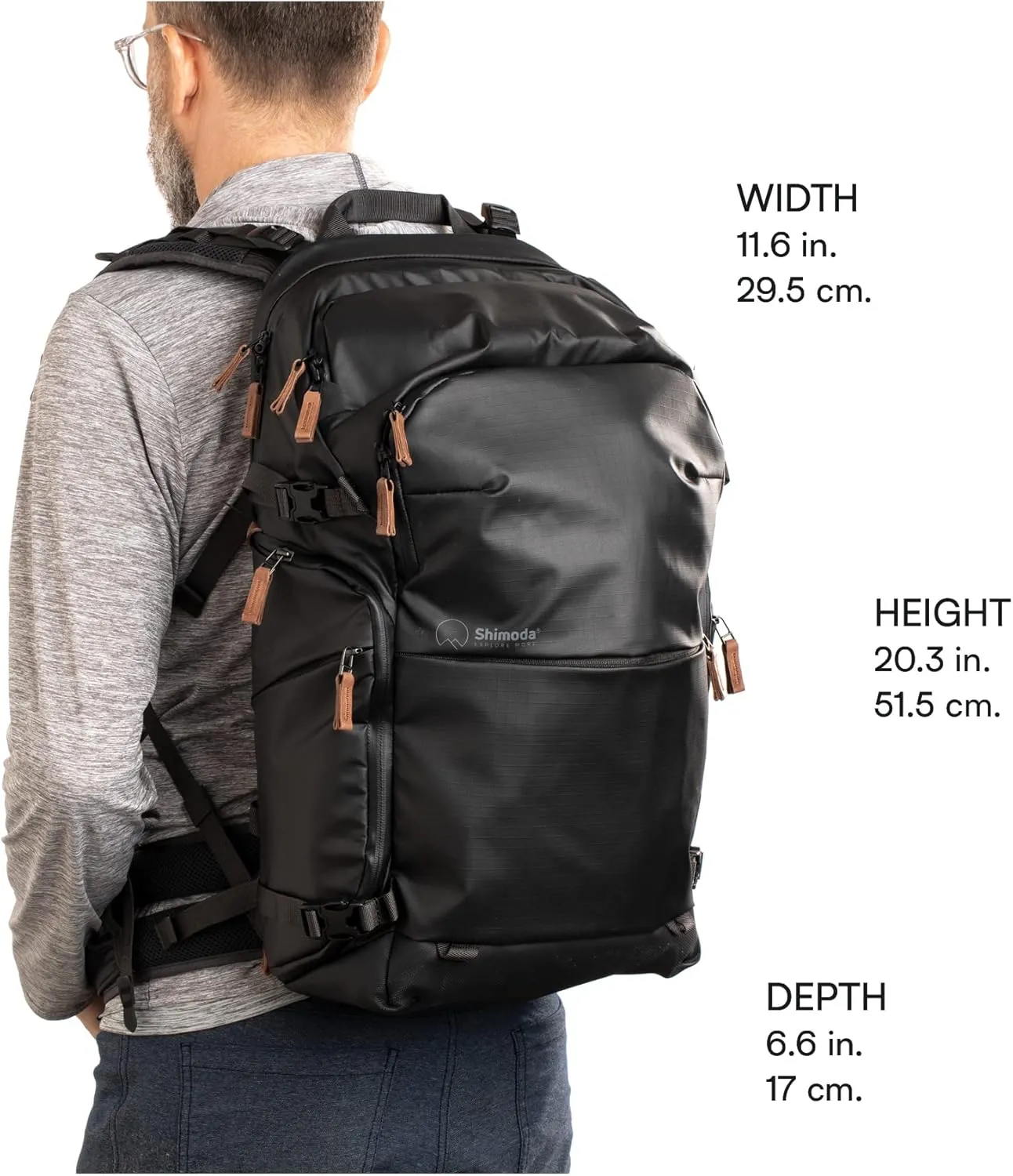 Shimoda Explore V2 30 Liter Adventure Backpack, Medium, Black