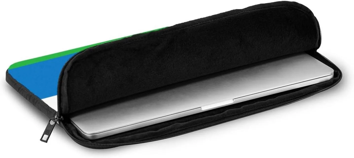 Sierra Leone Flag Laptop Inner Bag Laptop Sleeve Case Briefcase Carrying Laptop Cover