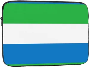 Sierra Leone Flag Laptop Inner Bag Laptop Sleeve Case Briefcase Carrying Laptop Cover