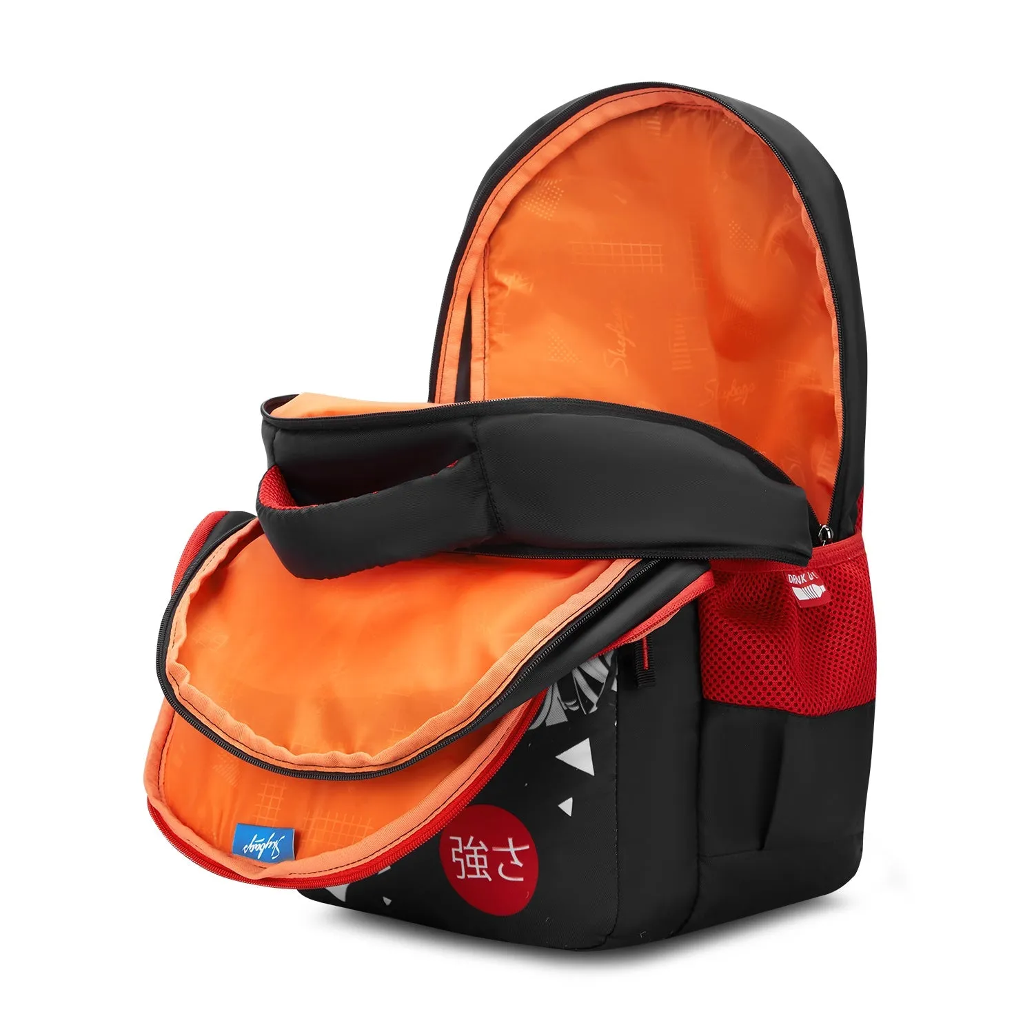 Skybags KYRO 03 SCBP PEEKABOO RED BLACK