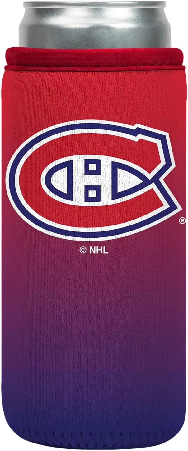 Sok It CanSok NHL Sleeve for Beer & Soda Insulated Neoprene Cover (Montreal Canadiens, 12oz Slim Can Sleeve)