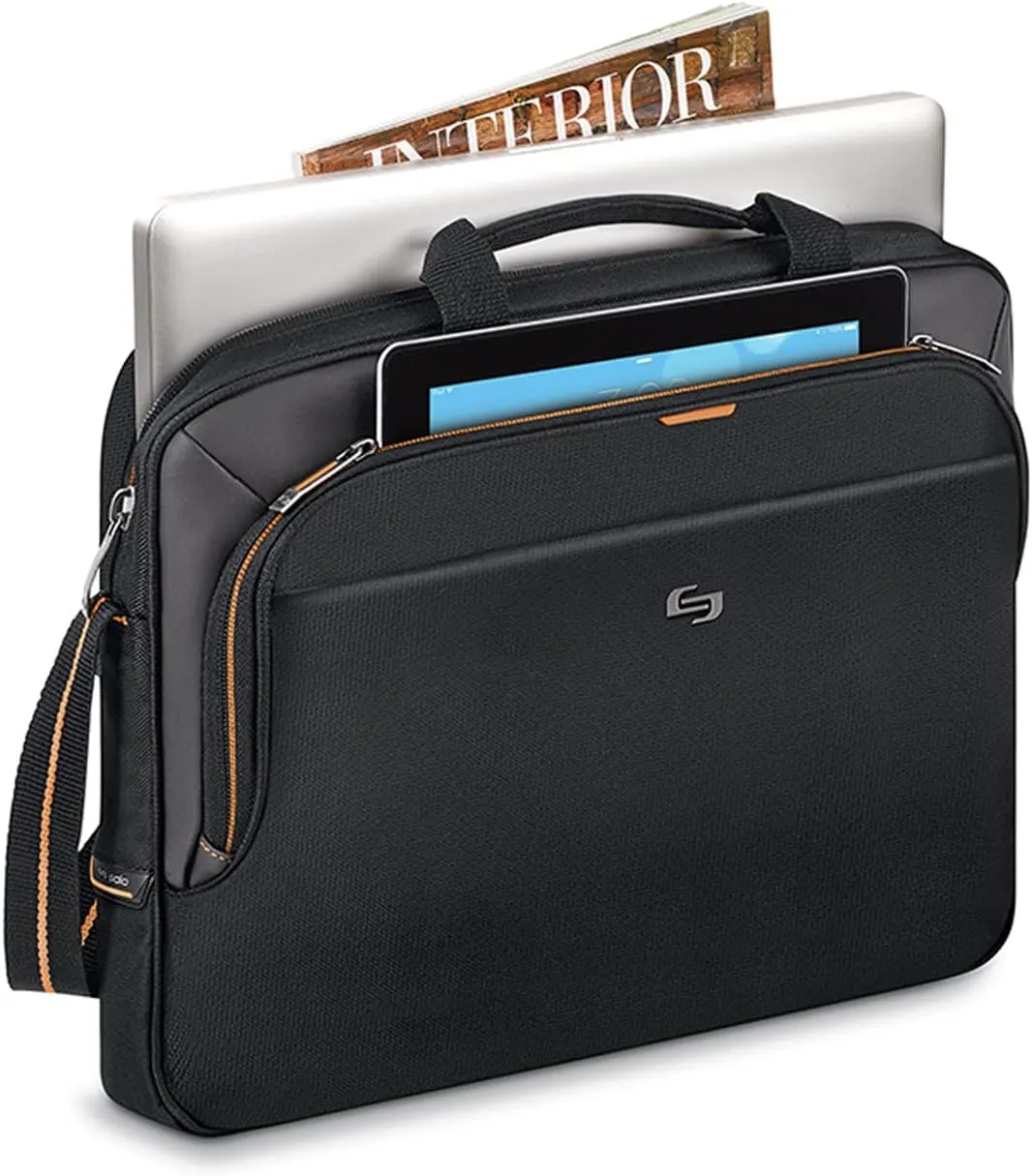 Solo New York Ace Slim Brief Laptop Briefcase