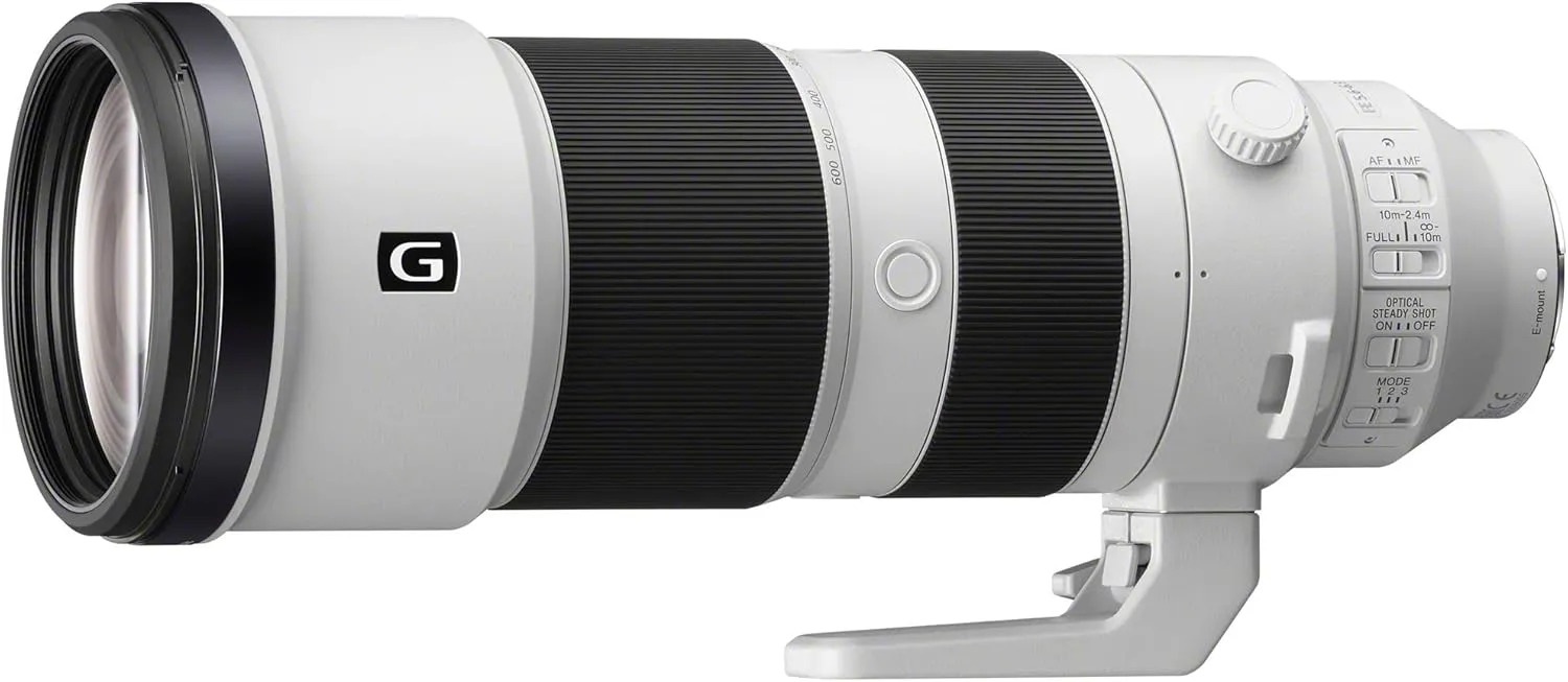 Sony a7 IV Full Frame Mirrorless Camera Body with 2 Lens Kit FE 200-600mm F5.6-6.3 G OSS   28-70mm ILCE-7M4K/B   SEL200600G Bundle w/Deco Gear Backpack   Monopod   Extra Battery, LED and Accessories