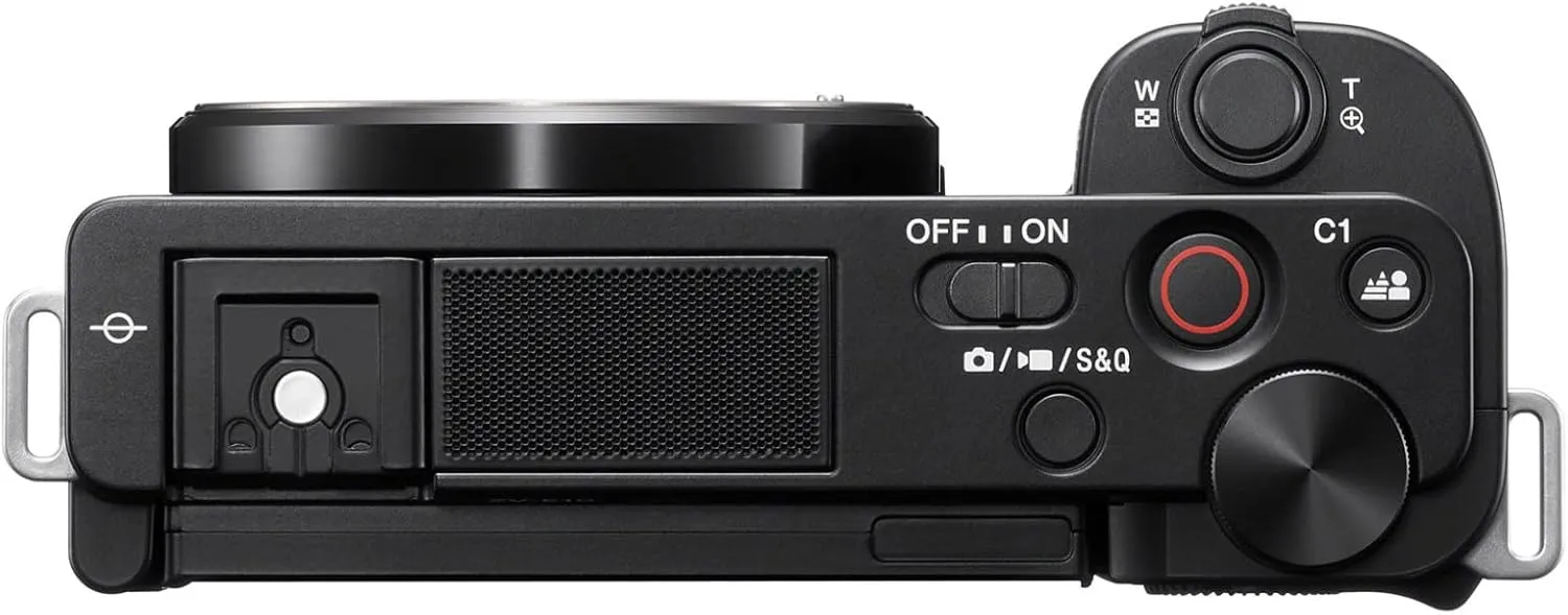 Sony Alpha ZV-E10 - APS-C Interchangeable Lens Mirrorless Vlog Camera Kit - Black
