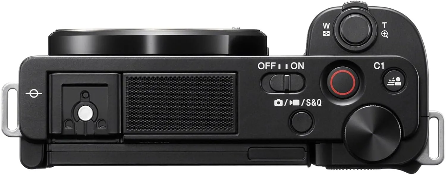Sony Alpha ZV-E10 - APS-C Interchangeable Lens Mirrorless Vlog Camera Kit - Black