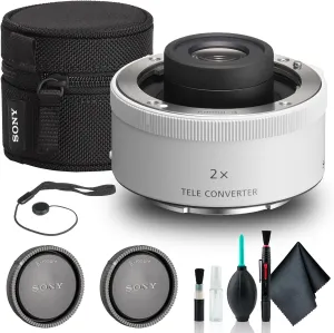 Sony FE 2.0X Teleconverter SEL20TC, Cap Keeper, Cleaning Kit