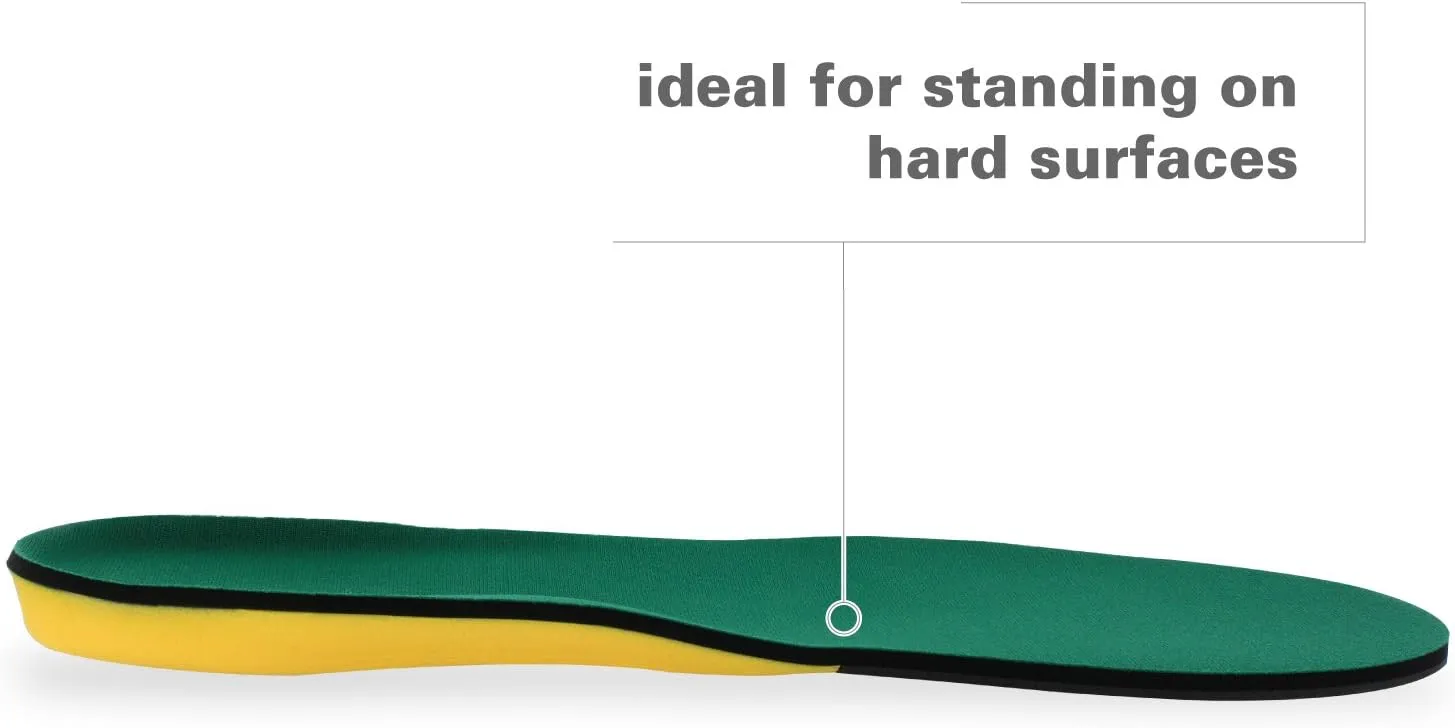 Spenco Polysorb Heavy Duty Maximum All Day Comfort and Support Shoe Insole Women's 9-10 / Men's 8-9