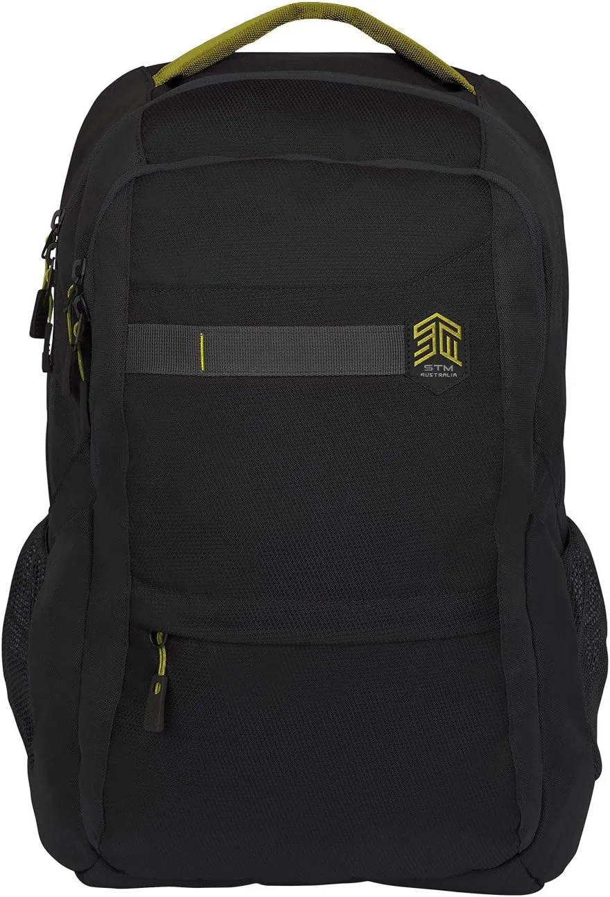 STM Trilogy Backpack for Laptops Up to 15-Inch - Black (stm-111-171P-01)