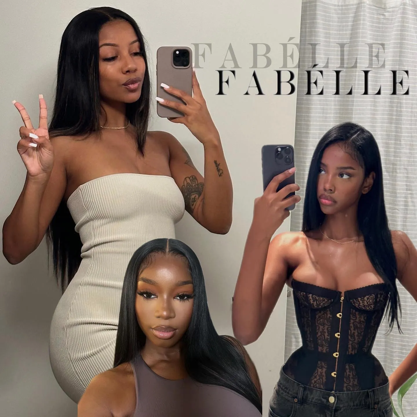 Straight Lace Front Wig Pre-Plucked with Baby Hair Natural Black Color Glueless Wig for Women 26 Inch Long Straight Synthetic Lace Front Wig
