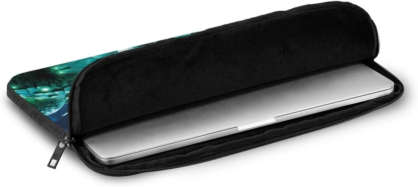 Strange Beast Head Pattern Shockproof Portable Laptop 13 inch Sleeve Bag for Men and Women - Ideal for Business Travel, School, and Daily Use