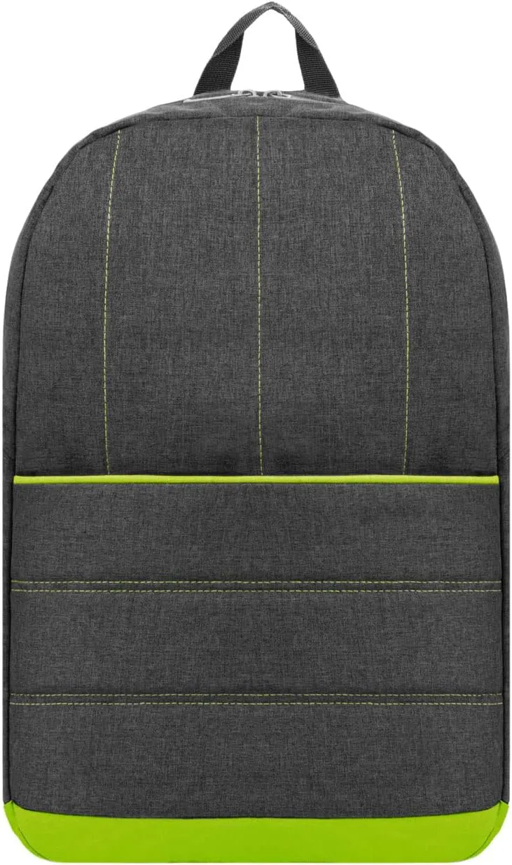 SUM sumac casual 15" laptop backpack water repellent daily trip commuter bag for work, campus, office meetings, travel