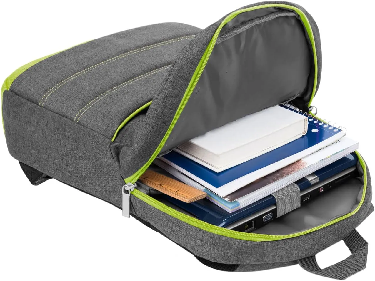 SUM sumac casual 15" laptop backpack water repellent daily trip commuter bag for work, campus, office meetings, travel
