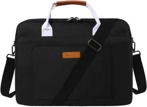 Sumac Laptop Messenger Bag 15 in Sling Bag, Dual Handle Briefcase for MacBook Pro 16" LG Gram 16 MSI Prestige15 Razer Blade15
