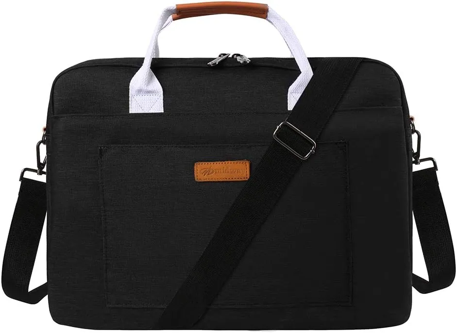 Sumac Laptop Messenger Bag 15 in Sling Bag, Dual Handle Briefcase for MacBook Pro 16" LG Gram 16 MSI Prestige15 Razer Blade15