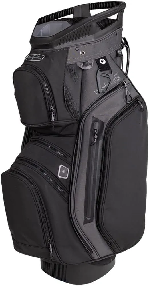 Sun Mountain Mens 2022 WeatherMax Golf Cart Bag - Slate Black
