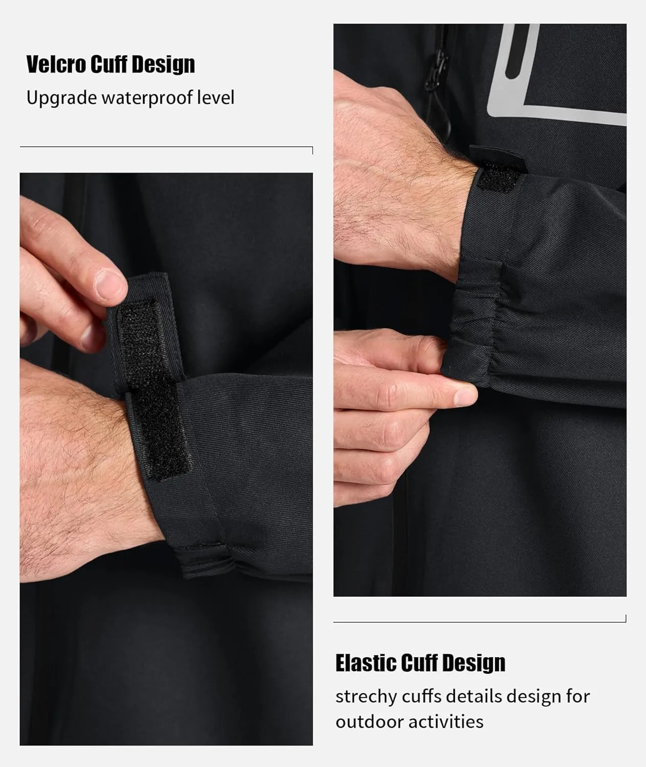 SWISSWELL Golf Rain Suits for Men Waterproof Golf Rain Gear Lightweight Windbreaker Jacket and Pants for Outdoors Work