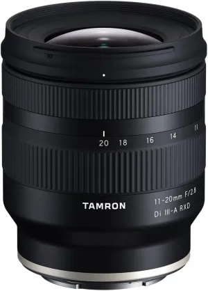 TAMRON 11-20MM F/2.8 DI III-A RXD for Sony E APS-C Mirrorless Cameras