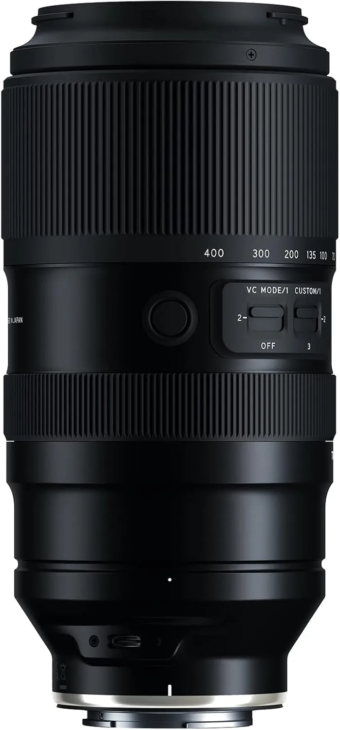 Tamron 50-400mm f/4.5-6.3 Di III VC VXD Lens for Sony Full Frame Mirrorless Cameras Black